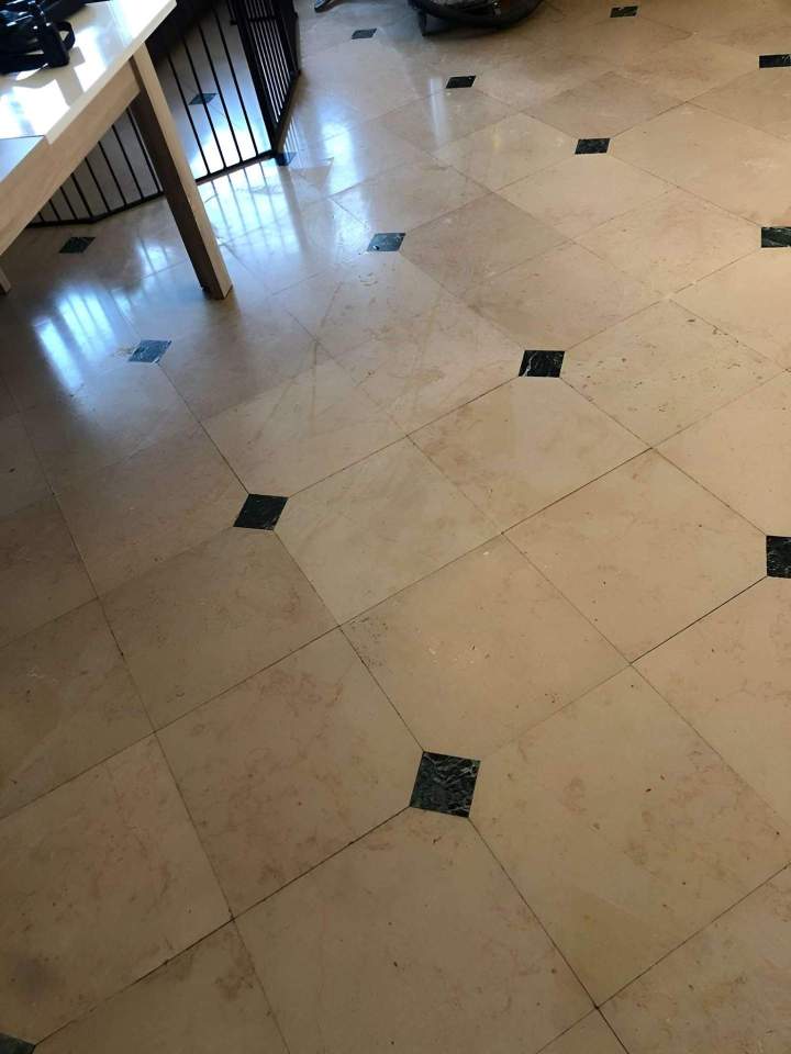 Entretien carrelage cabochons Montrouge