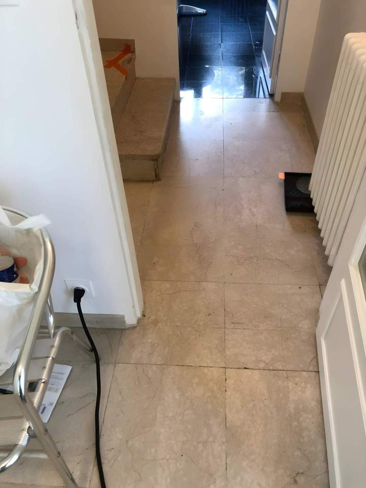 Carrelage maison avant rénovation Montrouge