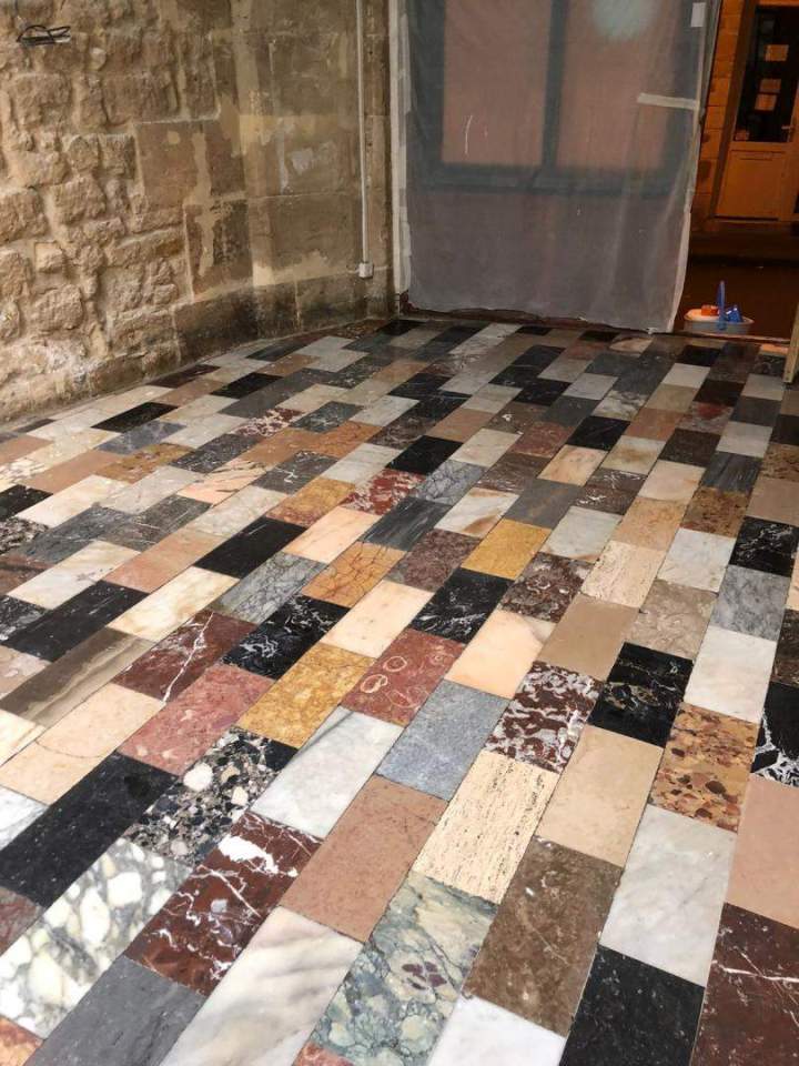 Carrelage pierre rénové Montrouge